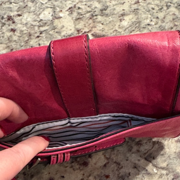 Bloomingdale's Pink Crossbody Bag with Square Studs - Picture 3 of 5